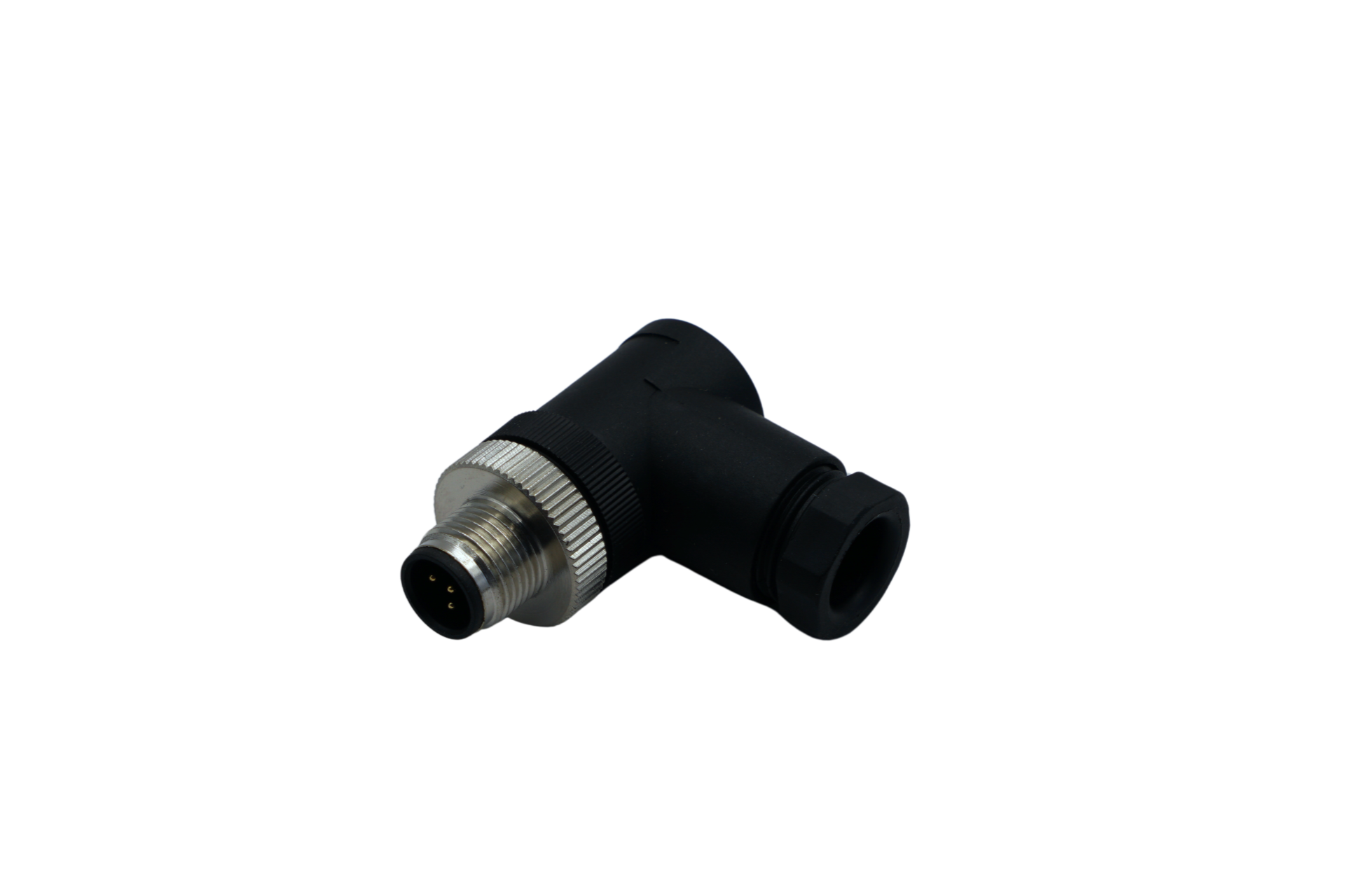 Connector for NMEA200 network, angled M12, male