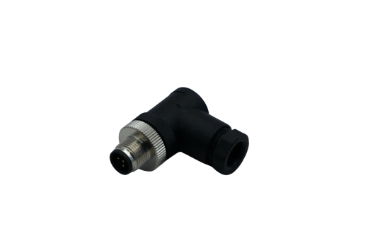 Connector for NMEA200 network, angled M12, male